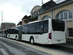(249'372) - Intertours, Domdidier - Nr. 667/FR 300'667 - Mercedes (ex Nr. 666; ex STI Thun Nr. 137) am 2. Mai 2023 beim Bahnhof Spiez