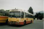 (017'230) - STI Thun - Nr. 30/BE 419'030 - Volvo/R&J (ex SAT Thun Nr. 30) am 19. Juni 1997 in Thun, Garage