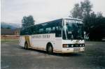 (018'302) - Aus England: Grindles Tours, Cinderford - F 225 YHG - Van Hool/DAF am 23. Juli 1997 in Thun, Lachenwiese