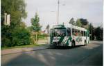 (018'313) - STI Thun - Nr. 27/BE 419'027 - Volvo/R&J (ex SAT Thun Nr. 27) am 31. Juli 1997 in Thun, Scherzligen/Schadau
