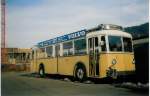 (021'633) - STI Thun - Nr. 1 - Berna/Gangloff Trolleybus am 15. Februar 1998 in Thun, Garage