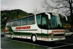 (046'329) - Aus Deutschland: Zimmermann, Wipperfrth - GM-LM 333 - Setra am 25. April 2001 in Thun, Seestrasse