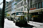 Thun/752696/093526---aus-dem-archiv-sti (093'526) - Aus dem Archiv: STI Thun - Nr. 248/BE 2172 U - Saurer (ex Nr. 148; ex ATGH Heiligenschwendi Nr. 6) am 2. April 2007 in Thun, Blliz