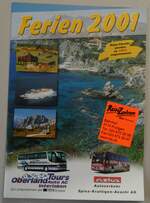 (232'430) - Oberland Tours/ASKA-Ferien 2001 am 24.