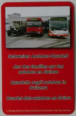 (234'490) - Schweizer Autobus-Quartett mit SVB-, Bernmobil- und RBS-Bus am 12.