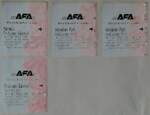 (234'812) - AFA-Einzelbillette am 24.