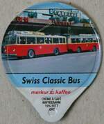 (235'553) - Kaffeerahm - Swiss Classic Bus - am 9. Mai 2022 in Thun