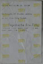 (243'464) - STI-Tageskarte am 5. Dezember 2022 in Thun