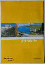 (246'633) - PostAuto-Schweizer Alpen 2003 am 26. Februar 2023 in Thun (Rckseite)
