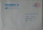 (247'159) - Gerber-Briefumschlag am 12.