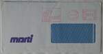 (247'974) - Marti-Briefumschlag vom 10.