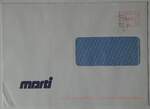 (247'977) - Marti-Briefumschlag vom 1.