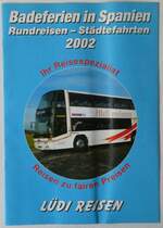 (250'301) - Ldi-Badeferien in Spanien 2002 am 21. Mai 2023 in Thun