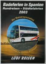 (250'302) - Ldi-Badeferien in Spanien 2003 am 21.