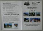 Thun/819461/252250---zysset-reisepost-2013-am-2 (252'250) - Zysset-Reisepost 2013 am 2. Juli 2023 in Thun