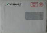 (252'751) - Twerenbold-Briefumschlag am 16. Juli 2023 in Thun