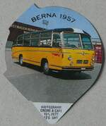 (253'239) - Kaffeerahm - Berna 1957 - am 31. Juli 2023 in Thun