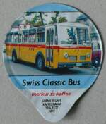 (255'032) - Kaffeerahm - Swiss Classic Bus - am 10. September 2023 in Thun