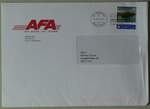 (255'442) - AFA-Briefumschlag vom 18. September 2023 am 19. September 2023 in Thun