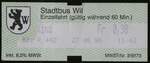 (259'903) - Stadtbus Wil-Einzelbillet vom 27. Juni 1998 am 3. Mrz 2024 in Thun