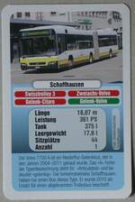 (259'919) - Quartett-Spielkarte mit Gelenk-Volvo Nr. 30 am 3. Mrz 2024 in Thun