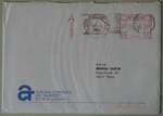 (261'063) - act-Briefumschlag vom 8. und 9. April 1998 am 7. April 2024 in Thun