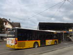 (198'087) - PostAuto Bern - Nr. 536/BE 734'536 - Mercedes am 1. Oktober 2018 beim Bahnhof Worb Dorf