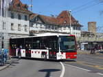Fribourg/653676/203228---tpf-fribourg---nr (203'228) - TPF Fribourg - Nr. 393/FR 300'212 - Mercedes (ex Nr. 801) am 24. Mrz 2019 beim Bahnhof Fribourg