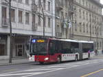 (223'488) - TPF Fribourg - Nr. 552/FR 300'408 - Mercedes am 12. Februar 2021 beim Bahnhof Fribourg