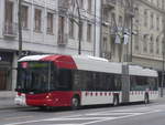 (223'499) - TPF Fribourg - Nr. 532 - Hess/Hess Gelenktrolleybus am 12. Februar 2021 beim Bahnhof Fribourg