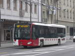 (223'506) - TPF Fribourg - Nr. 1044/FR 300'392 - Mercedes am 12. Februar 2021 beim Bahnhof Fribourg