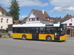 Kerzers/706061/218570---postauto-bern---nr (218'570) - PostAuto Bern - Nr. 7/BE 435'814 - Solaris (ex Lengacher, Wichtrach Nr. 4) am 6. Juli 2020 beim Bahnhof Kerzers