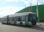 (227'896) - transN, La Chaux-de-Fonds - Nr. 144 - Hess/Hess Gelenktrolleybus (ex TN Neuchtel Nr. 144) am 5. September 2021 in Kerzers, Interbus