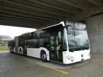 (230'998) - Interbus, Yverdon - Nr. 202 - Mercedes (ex Zuklin, A-Klosterneuburg) am 28. November 2021 in Kerzers, Murtenstrasse