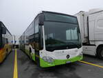 (231'506) - transN, La Chaux-de-Fonds - Nr. 385/NE 146'385 - Mercedes am 19. Dezember 2021 in Kerzers, Interbus