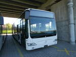 Kerzers/774147/234696---interbus-kerzers---mercedes (234'696) - Interbus, Kerzers - Mercedes (ex VBL Luzern Nr. 158) am 18. April 2022 in Kerzers, Murtenstrasse