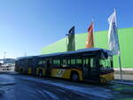 (258'791) - CarPostal Ouest - VD 604'476/PID 11'589 - Solaris am 20. Januar 2024 in Kerzers, Interbus
