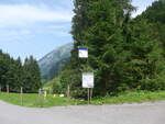 schwanden-gl/751909/226458---as-haltestelle-am-12-juli (226'458) - AS-Haltestelle am 12. Juli 2021 in Schwanden, Alpsteg