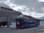 (188'168) - Chrisma, St. Moritz - GR 154'398 - Mercedes am 3. Februar 2018 beim Bahnhof St. Moritz