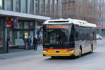 chur/873749/duenser-trimmis---gr-7288pid-11893 Dnser, Trimmis - GR 7288/PID 11'893 - eScania (ex GR 165'792) am 15. Januar 2025 beim Bahnhof Chur (Aufnahme: Martin Beyer)