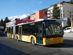 davos/760124/230523---postauto-graubuenden---gr (230'523) - PostAuto Graubnden - GR 56'450 - Mercedes am 12. November 2021 beim Bahnhof Davos Dorf
