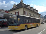 (174'845) - Bundi, Disentis - GR 93'904 - Mercedes (ex GR 95'248) am 10. September 2016 beim Bahnhof Disentis
