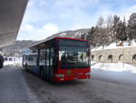 (188'101) - Chrisma, St. Moritz - GR 154'398 - Mercedes am 3. Februar 2018 beim Bahnhof St. Moritz