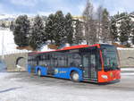(188'109) - Chrisma, St. Moritz - GR 154'397 - Mercedes am 3. Februar 2018 beim Bahnhof St. Moritz