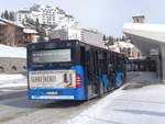 (188'119) - Chrisma, St. Moritz - GR 154'398 - Mercedes am 3. Februar 2018 beim Bahnhof St. Moritz