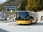 (241'087) - PostAuto Graubnden - GR 177'316 - Mercedes am 12. Oktober 2022 beim Bahnhof St. Moritz