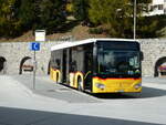 st-moritz/791151/241088---postauto-graubuenden---gr (241'088) - PostAuto Graubnden - GR 177'316 - Mercedes am 12. Oktober 2022 beim Bahnhof St. Moritz