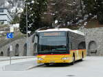 (248'615) - PostAuto Graubnden - GR 163'696/PID 4915 - Mercedes am 15. April 2023 beim Bahnhof St. Moritz