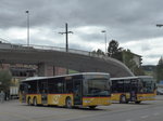 (175'467) - CarPostal Ouest - Nr. 71/JU 6480 - Mercedes (ex Stucki, Porrentruy Nr. 10) am 7. Oktober 2016 beim Bahnhof Porrentruy