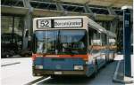 (024'910) - AAGR Rothenburg - Nr. 66/LU 15'683 - Mercedes am 20. Juli 1998 beim Bahnhof Luzern
